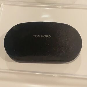 Tom Ford Black & Chocolate Brown glasses case